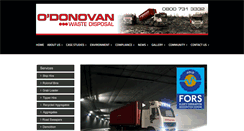 Desktop Screenshot of odonovan.co.uk